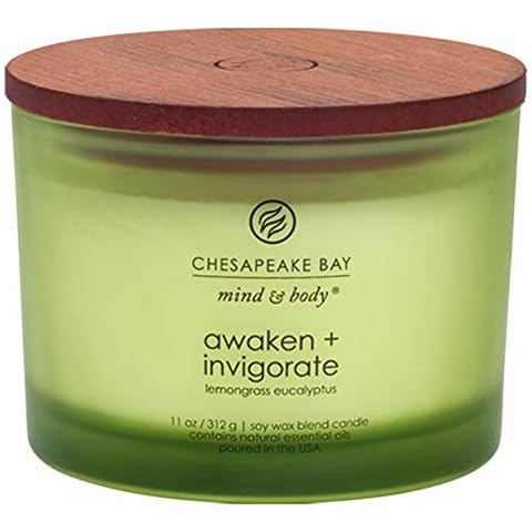 Chesapeake Bay Candle Awaken + Invigorate Lemongrass Eucalyptus Cover