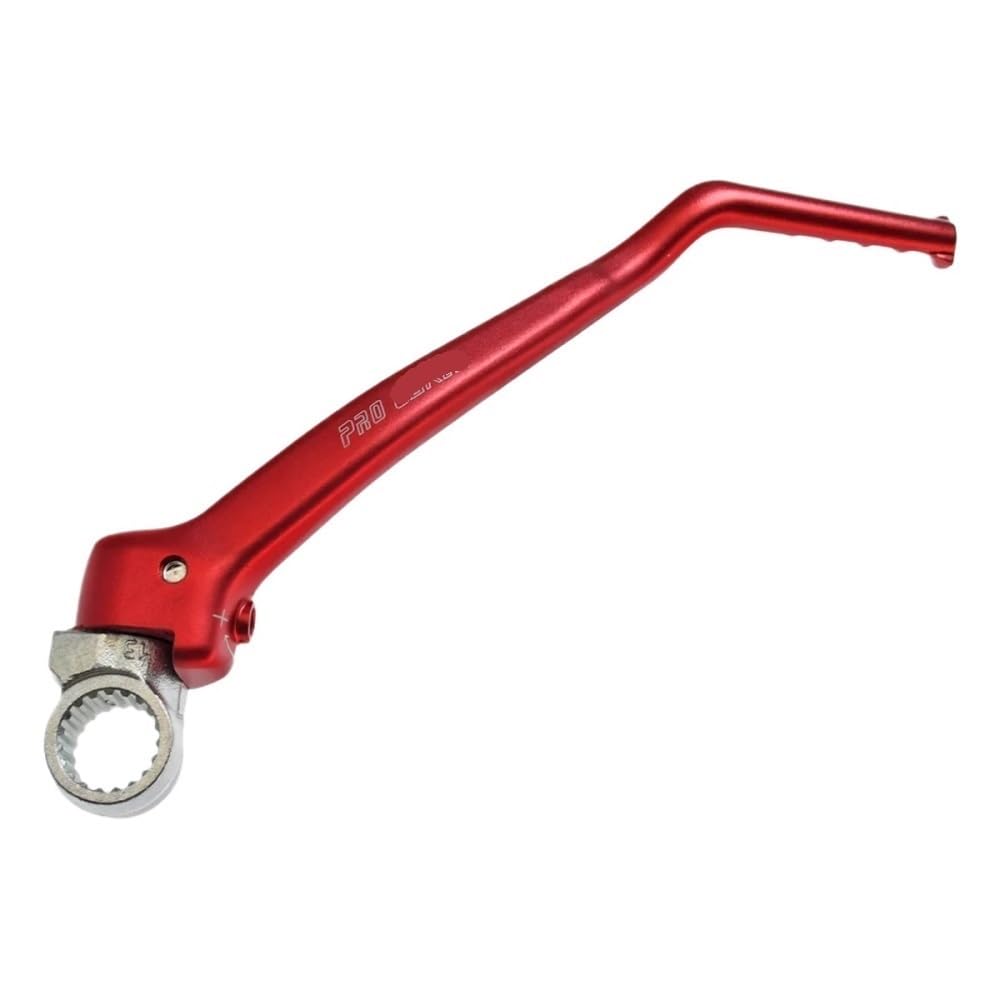 BIKKJBK Motorcycle Kick Starter Pedal Lever Universal Motorcycle CNC Forged Kick Start Lever Pedal for CRF250R CRF450R CRF 250R 450R 2009-2024