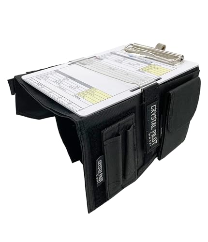 3-in-1 Aviation kneeboard with Plastic clipboard for iPad mini 6