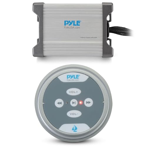 Pyle PLMRMBT5S Waterproof Marine Bluetooth Amplifier
