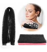 QOPAHI Knotted African Net Sponge, Stretchable African Exfoliating Net with Knots, African Wash C...