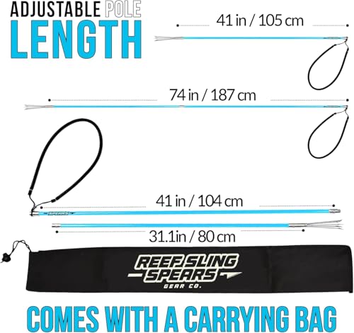 image for Reef Sling Spears Gear Co. Hawaiian Sling Fishing Spear Set Lite - Tra
