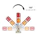 Baomain LED Signal Tower Stack Lights with 180° Rotatable Base, 2-Layer Continuous Tower Lamp Red Yellow LXY-502-T2 (110, Volts (AC))