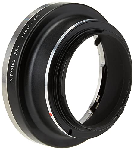 Image of Fotodiox Pro Lens Mount Adapter Compatible with Pentax 645 (P645) Mount SLR Lens to Canon EOS (EF, EF-S) Mount D /SLR Camera Body - with Gen10 Focus Confirmation Chip