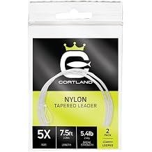 Cortland Nylon Tapered Leader - 2 Pack
