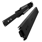 VADANIA Guide per Cassetti 800mm, Capacità di Carico 71 kg, #A53-B, 1 Paio