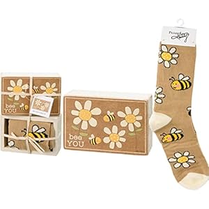 Primitives by Kathy Bee You Home Décor Sign And Sock Gift Set Primitives by Kathy Bee You Home Decor Sign And Sock Gift Set