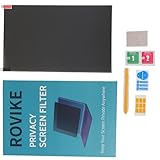 ROVIKE Computer Screen Filter, 14 Inch 16:9 Laptop Privacy Filter, Aspect Ratio, Removable, Anti-Glare Eye Protection, Protect screen