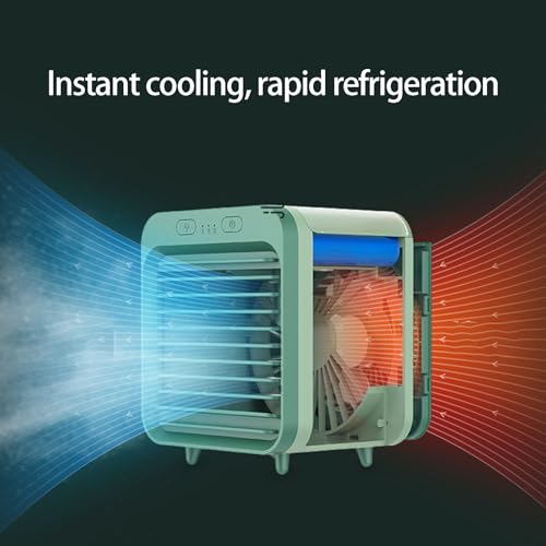 Ventilateur de table rechargeable refroidisseur d'air puissant