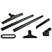 Cen-Tec Systems 91409 7 Piece Vacuum Accessory Set with Plastic Wands