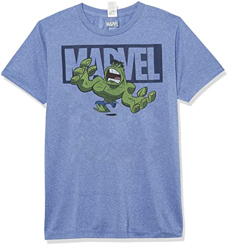 T-shirt Hulk Marvel garçon résistant aux lavages pour enfant actif