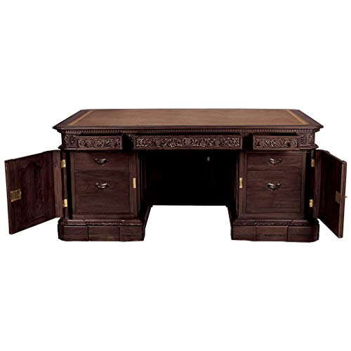 Design Toscano Oval Office Presidents' H.m.s. Resolute Desk #TOP5