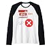 Error 404 Página no encontrada Internet presente Código HTTP Camiseta Manga Raglan