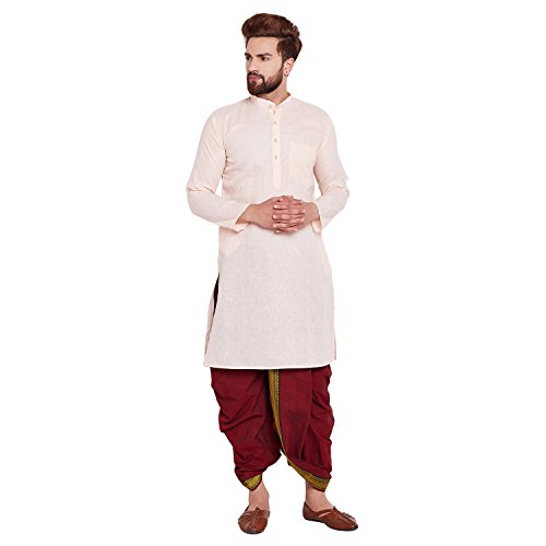 Image of SOJANYA (Since 1958, Men's Silk Blend Grey Kurta Pyjama & Silk Blend Jacket Combo