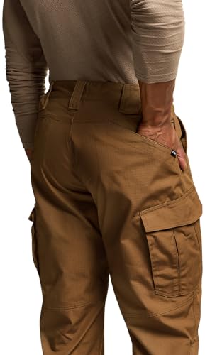 Image of CQR Men's Tactical Pants, Water Resistant Ripstop Cargo Pants, Lightweight EDC Work Hiking Pants, Outdoor Apparel