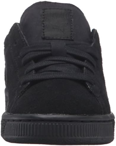 PUMA unisex child Suede Classic Sneaker, Black/Puma Silver, 13 Little Kid US | Image 1