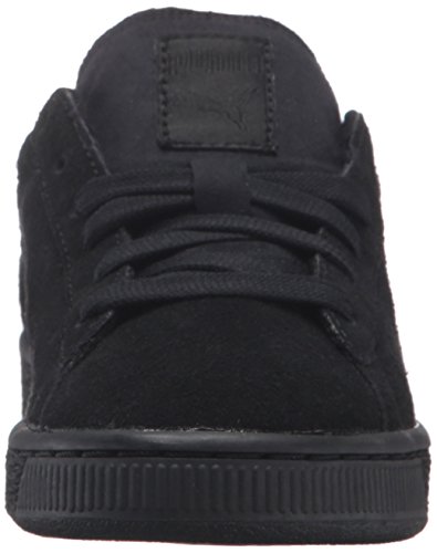 Puma Unisex-Child Suede Classic Sneaker, Black Silver, 1.5 M Us Little Kid #TOP1