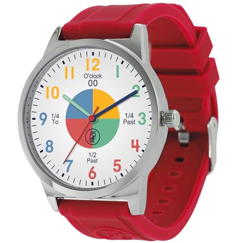 OWLCONIC Analog Kids Watch - Girls & Boys Watches Ages 7-12 - Kids Analog Watch - Telling Time Teaching Tool - Gift Watches for Girls and Boys