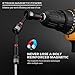 80-Piece Premium Magnetic Impact Nut Driver Set Metric & SAE with Socket Adapters, Bit Holder, Wing Nut Driver, Universal Sockets, Quick Release Extension, Power Bits