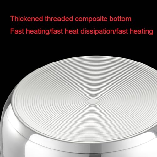 Cuociriso elettrico con funzione vapore, pentola interna in acciaio inox 304, funzione di mantenimento del calore, include accessori per una preparazione versatile dei pasti