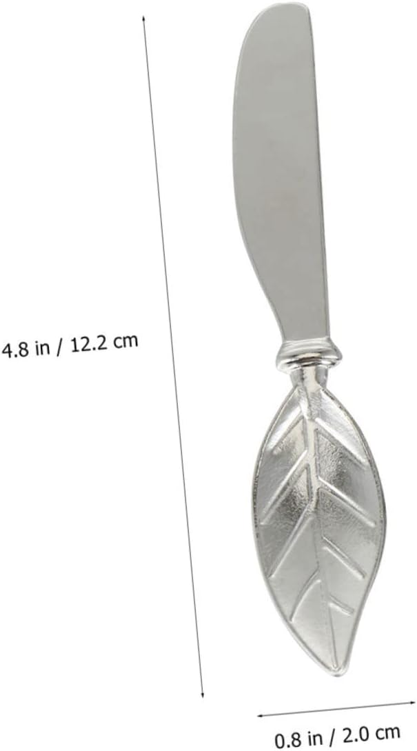 VALICLUD 3pcs Butter Knives Zinc Alloy Cheese Slicers for Kitchen Use