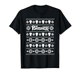 BILMKN00036 Navidad Marvel Knights Punisher Christmas Camiseta