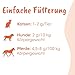 cdVet Naturprodukte Singulares Moor 430 g - Hund, Katze, Pferd, Nager, Heimtiere - unterstützt Magen-Darm-Tätigkeit - reguliert Magensäurekonzentration - reich an Huminsäuren+Mineralstoffen -
