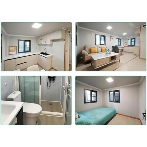 2 Story Customized 2 3 4 Bedroom Luxury Container House 20ft Tiny House 30ft Expandable Prefabricated House 40ft Modular Foldable Mobile Home with Full Equipped Bathroom & Kitchen - Image 6