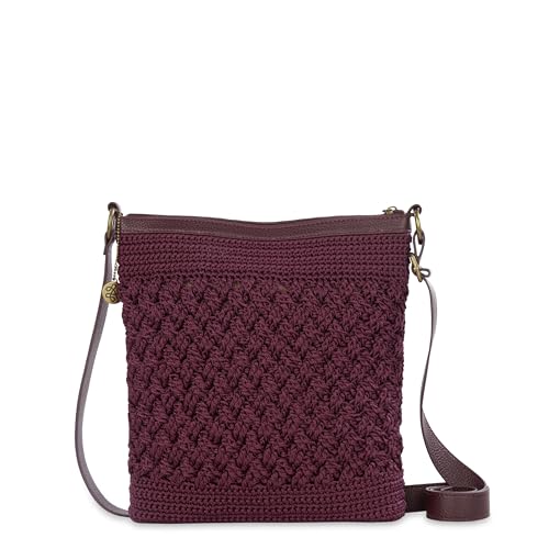 Image of The Sak Lucia Crossbody Bag in Crochet, Convertible Purse with Adjustable Shoulder Strap