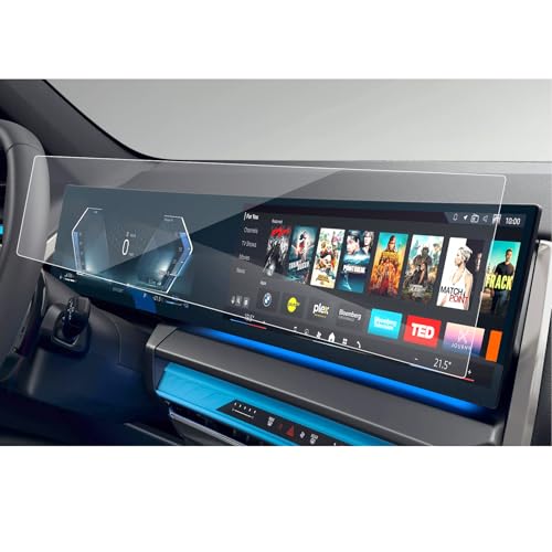 SXCY Fit for 2025 2026 BMW X3 Screen Protector [14.9 Inch Navi+12.3Dash] for 2025 2026 BMW X3 Accessories for BMW X3 Accessories 2025 2026 (9H Tempered Glass Whole Screen)