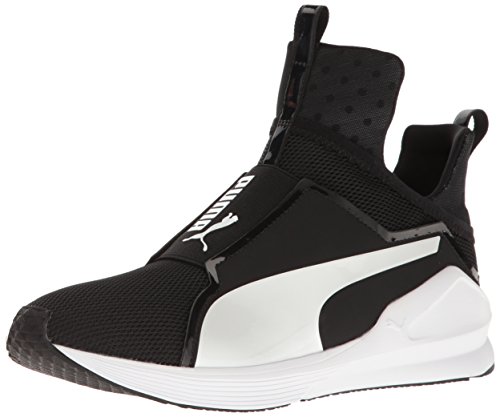 puma fierce white silver