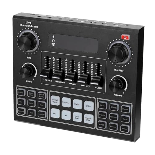 Changeur de voix et mixeur audio pour carte son externe compatible téléphone PC streaming