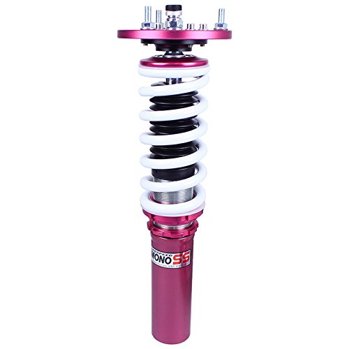 Godspeed Mss0950 Monoss Coilover Lowering Kit, Fully Adjustable, Ride Height, Spring Tension And 16 Click Damping, Compatible With Bmw 3-Series (E30) Rwd 1985-91 51Mm #TOP1