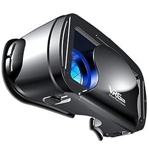 Heall VR-Headset-Brille 3D-Vollbild-Visuelle Weitwinkel-Virtual-Reality-VRG Pro für 5-7-Zoll-Smartphone-Filme-Spiele-Handy-Zubehör VR-Brille