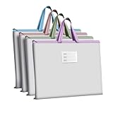 Chiusura sicura con zip per un facile accesso e sicurezza: la borsa a rete trasparente presenta una chiusura a zip che semplifica il processo di estrazione e inserimento degli oggetti garantendo la sicurezza del contenuto durante il trasporto. Questa borsa per documenti è un assistente affidabile per l'uso quotidiano, migliorando l'efficienza del lavoro