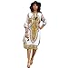 Women Mini Dresses, Franterd Traditional African Print Dress Party Jumpsuits