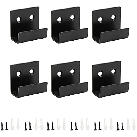 Rannb Wall Mounted Hook Fastener Tile Bracket for Ceramic Tile Display Large - 6pcs Cover