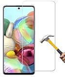 ino Schutzglas kompatibel mit Panzerglas Samsung Galaxy A71 Panzerfolie Displayschutzglas Harte Folie Schutz Glasfolie Displayglas 9H Schutzfolie