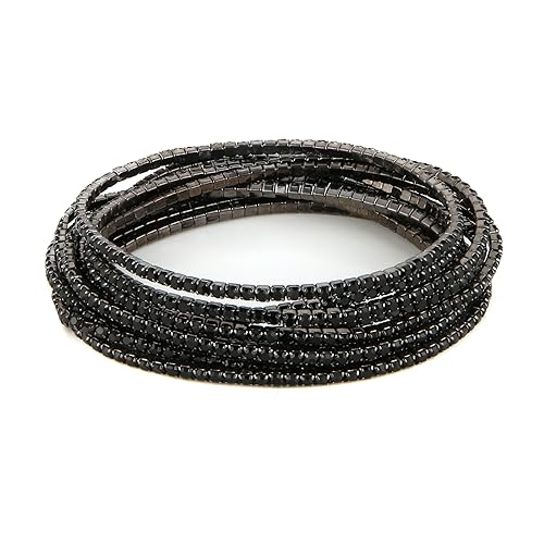 Pulseras de tenis cómodas que no aprietan la muñeca para damas