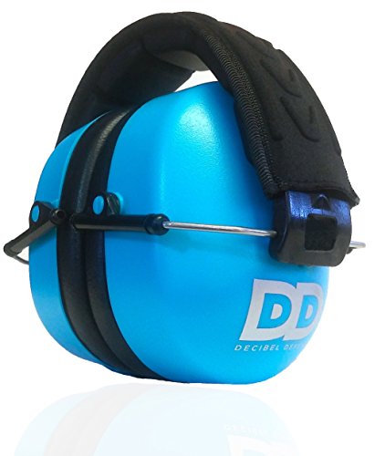 image for DECIBEL DEFENSE Professional Safety Ear Muffs 37dB NRR - The HIGHEST R