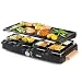 Produktbild DOMO DO9262G Steingrill/Raclette-Grill - Wooden Design - Inklusive Raclettepfännchen und Holzspatel - 8P - 1400 W