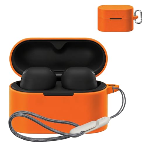 For �\�j�[(SONY) WF-1000XM6 �P�[�X�ی�J�o�[ �ی�P�[�X �V���R���P�[�X SpinoArmor �����[�d�\ �S�ʕی� �����h�~ �L�Y�h�~ �ϏՌ� �h�o �y�� ���[ �J���r�i�t�� �\�j�[(SONY) WF-1000XM6�Ή��i�I�����W