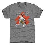 500 LEVEL Logan Webb T-Shirt (Premium Men's T-Shirt, X-Large, Tri Gray) - Logan Webb San Francisco Stripes WHT