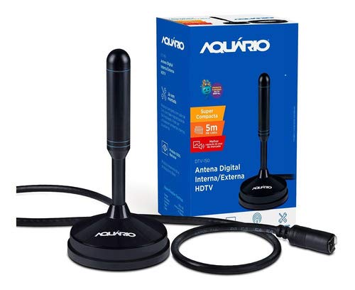 Kit Conversor Digital Aquario Dtv-7000 Antena Interna Dtv-150 Hdmi Kit 7150