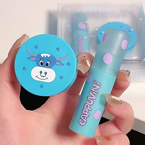 Piwine 2 Pcs Matte Lipstick Set, Natural Matte Velvet Lip Tint Smooth Crayon Lip Stain, Long Lasting Nude Brown Red Lip Mud Cheek Rouge Tint Cosmetics, Dual-Use For Lips And Cheek #TOP5