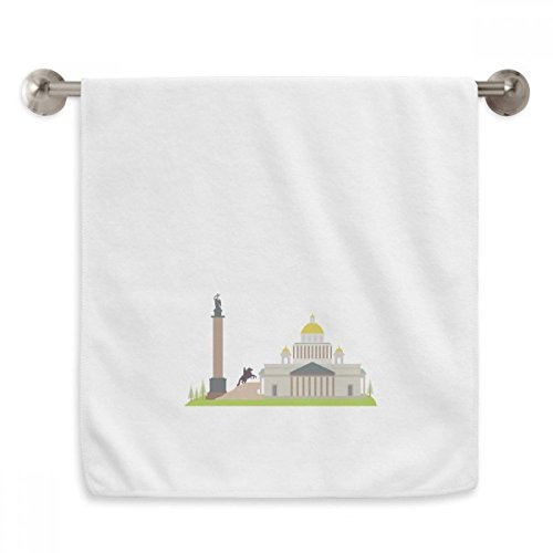 Serviettes débarbouillettes Saint-Pétersbourg blanches 13x29 pouces pour visage