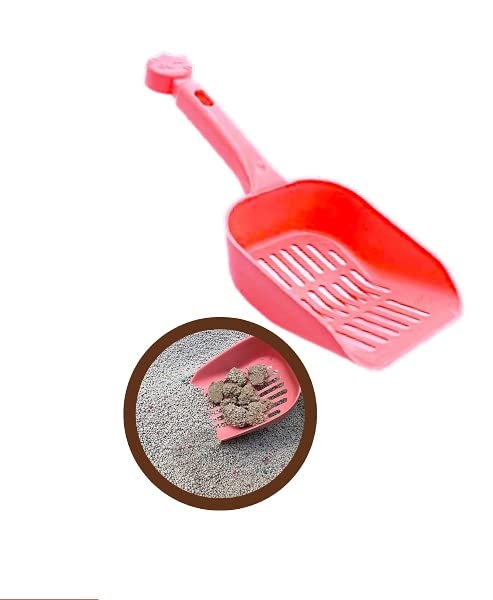 Taiyo Pluss Discovery® Cat Litter Scoop, Size: (26X12X7 cm) (LXWXH), Cat Litter Scoop Cum Shovel with Long Handle and Cute Design Scooper for Cats & Dogs (Color May Vary) (Pack of 2) (B09QML5YT4) Amazon Price History, Amazon Price Tracker