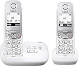 Farbe: WEISS Gigaset A415A DUO WEISS mit Anrufbeantworter inkl. 2 Mobilteilen (A415A Duo)