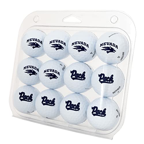 UNR Wolf Pack Golf Balls 12 Pack