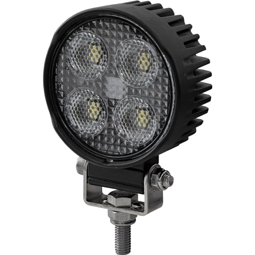 Luz LED Redonda Flood 2'' 8 LEDs 2650 Lúmenes para Camiones miniatura 3